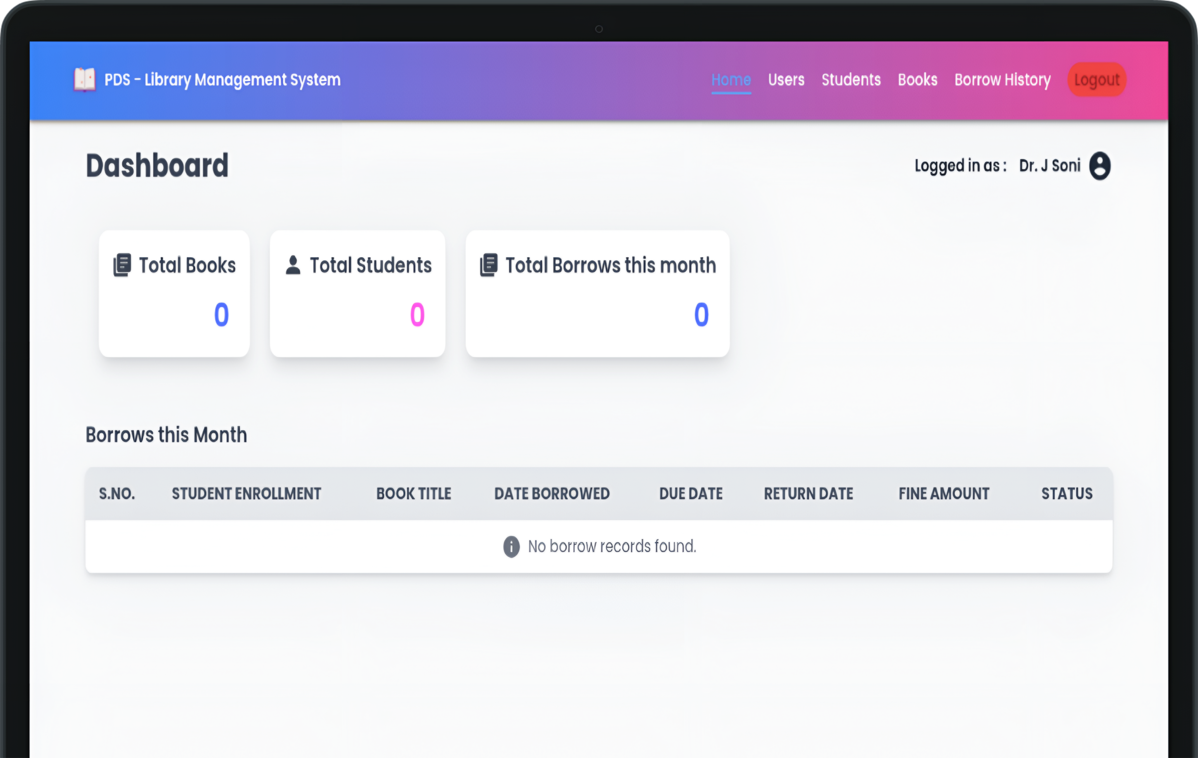 Library Management System