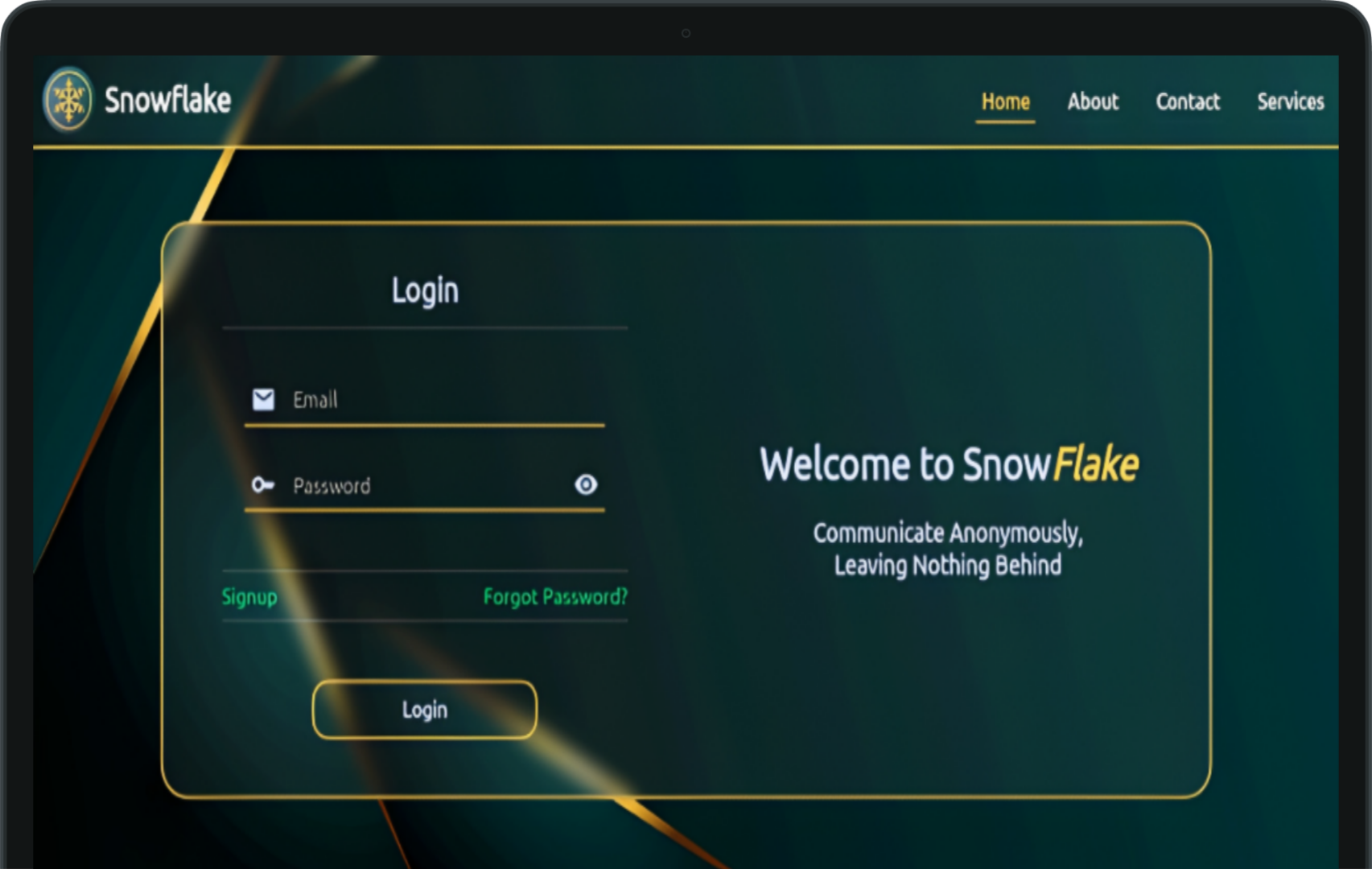 Snowflake Chat WebApp